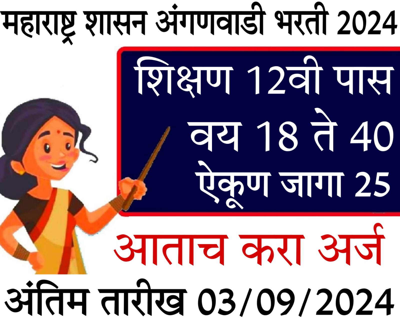 anganwadi bharti 2024